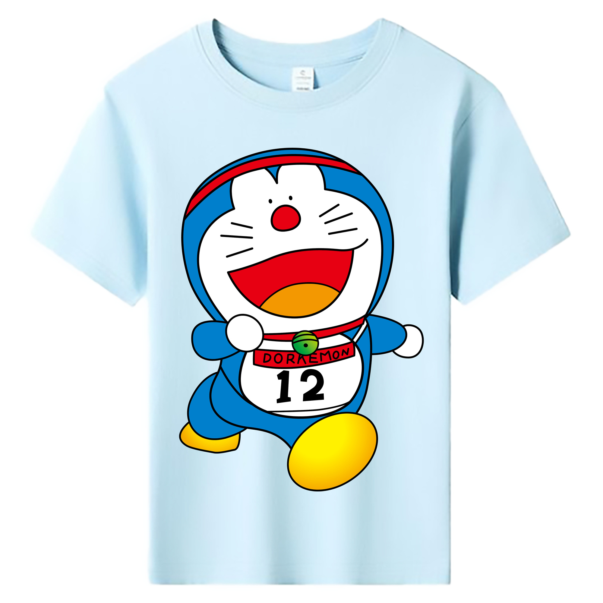（画像用） ドラえもん Doraemon 綿100％キッズTシャツ（フロントプリント）